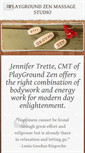 Mobile Screenshot of playgroundzen.com